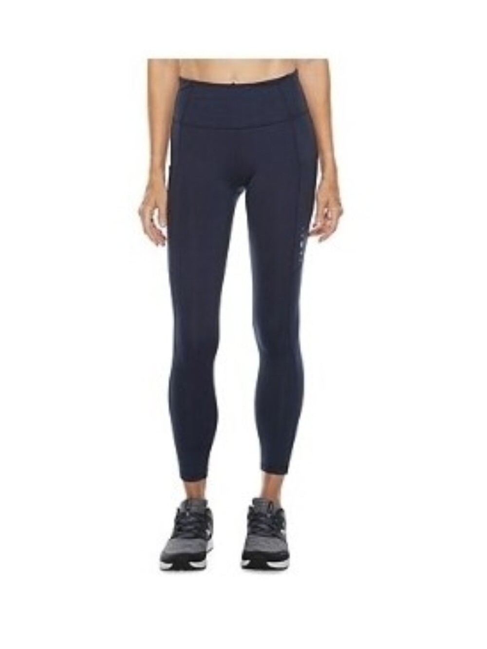 Xersion 7/8 Mid-Rise Ankle Leggings - Navy